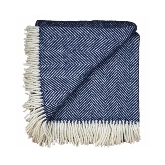 Prince of Scots Other - Prince of Scots Highland Tweed Herringbone Pure Wool Throw